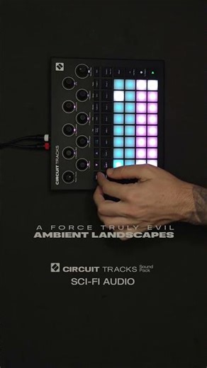 Ambient Lnadscapes // Novation Cicuit Tracks Sound Pack Demo 08 #novationcircuit #circuittracks
