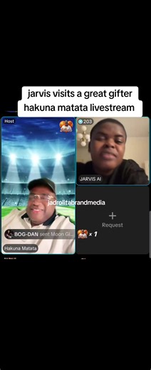 Hakuna Matata gifting: Jarvis AI visit and livestream story