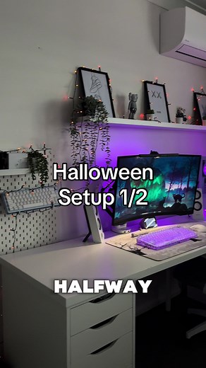 Halloween Setup! (1/3) #kawtech #gaming #pc #setup #halloween #revamp