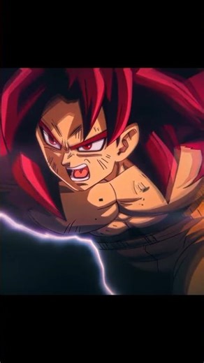This is Goku’s MOST SAVAGE form… SSJ4 😈🔥 #dragoball #goku #anime