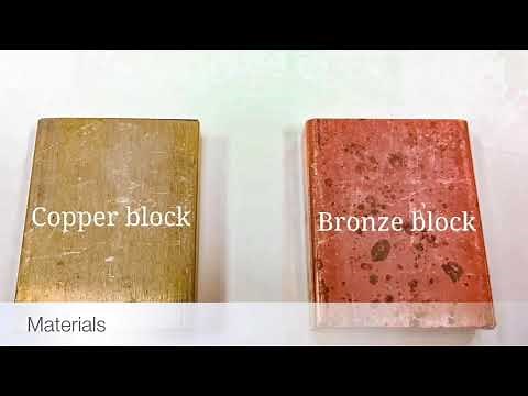 Experiment 8.1: Comparison between the properties of alloys and pure metals