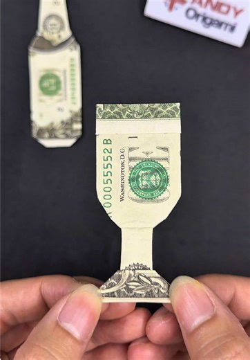 Create a Dollar Bill Origami Beer Glass