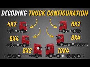 Every Truck Configuration Explained! (4x2, 6x2, 8x4, 10x4, 12x4)