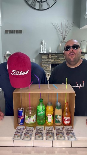 Guess The Drink Challenge 😂