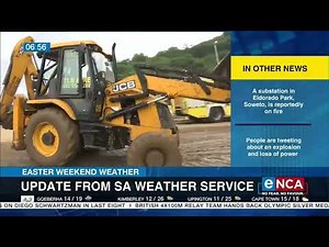 Update from South African Weather Service