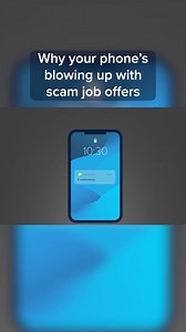 2.5K views · 13 reactions | Many people have already lost millions to these text job scams — and the fraud, the FTC says, is on the rise. Consumers reported losing $14.8 million in 2023 — a figure that jumped to $61.2 million in 2024. Find the full report on why they are on the rise: cnb.cx/4lKSneY | CNBC | Facebook