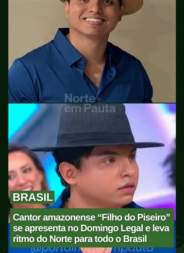 Filho do Piseiro Brilha no Domingo Legal