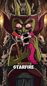 Starfire Eaten Alive #starfire #teentitans #shorts #youtube