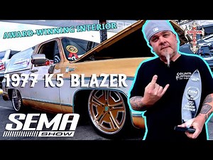 1977 Chevrolet K5 Blazer at Count’s Kustoms for SEMA 2025