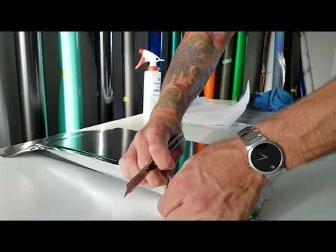 Professional. How to vinyl wrap laptop. Chrome vinyl wrap laptop. By @CKWRAPS www.ckwraps.ca