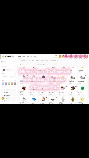 Here's a tutorial on how to use starpets! ⭐️ #adoptme #adoptmeroblox#starpets #viral #fypシ #tutorial