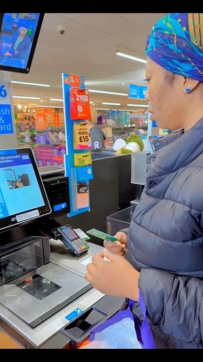 😂 My first time using self-service I was so scared of being debited twice 😭For a moment, I forgot I’m in the UK my Nigerian instincts kicked in immediately! 😂The machine delayed small, and my heart started beating like generator sound 😅 My husband just looked at me like, “Please don’t embarrass me here.” 🤣 I said, “God abeg, don’t disgrace me here!” 🤣😂😂😂 | Joyful Vibes