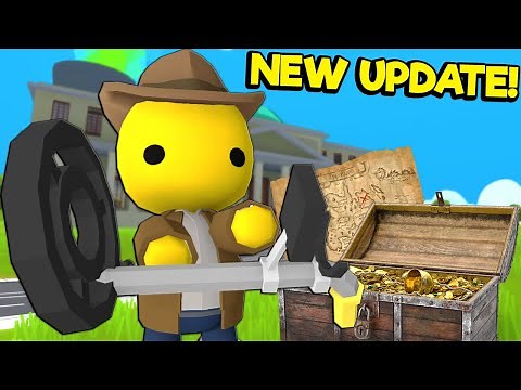 Finding SECRET Ancient Treasure & Artifacts in the NEW Update! (Wobbly Life Treasure Hunt)