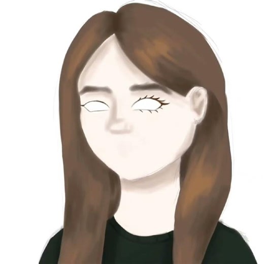 Drawing a Girl Portrait in Minutes #timelapse #drawing #shorts
