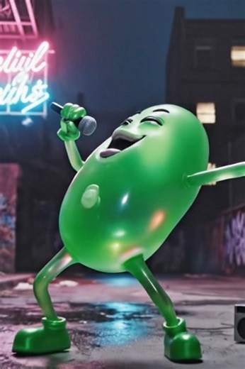Can you do the jelly bean dance? Funny Dancing Jelly Bean #trending #viral #shorts