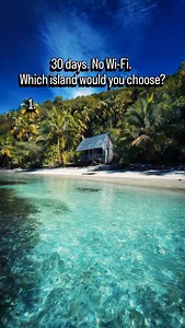 30 days. No Wi-Fi. Which island would you choose? 🔥Follow Us for more quaint and cozy places! #island #islandhome #zen #seclusion #nowifi nowifizone | Quaint Haven