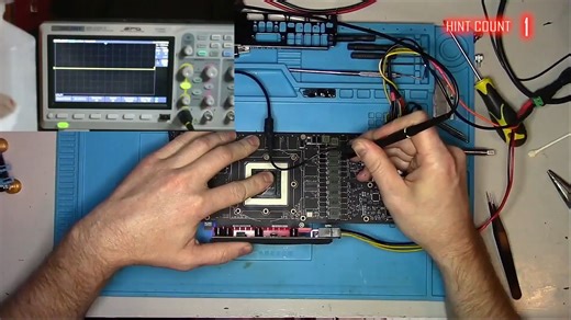 GPU reflow 下来后，如何判断Memory &PEX 等阻值是否正常，GPU 四个角得小圆点是GND