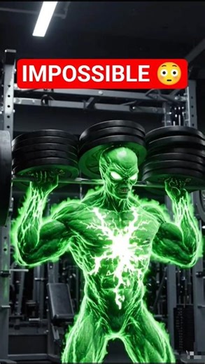 Alien Gym Power 😳💥 #shorts #trending #viral