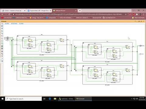 Vivado Verilog 4-bit Ripple Carry Adder