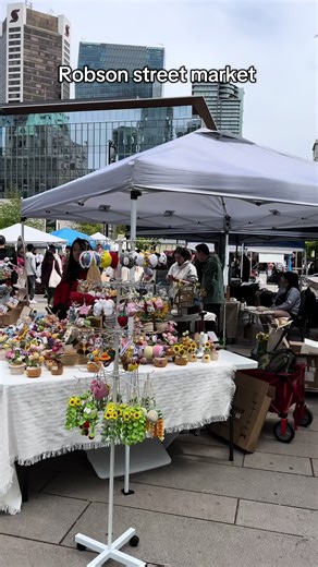 Exploring Robson Street Market in Vancouver