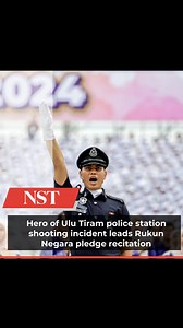 #NSTTV His powerful voice echoed across Dataran Putrajaya, shouting 'Merdeka' seven times, reminiscent of Tunku Abdul Rahman Putra Al-Haj's historic proclamation on Aug 31, 1957, at Stadium Merdeka, Kuala Lumpur. #nationalday #MalaysiaMadani #MERDEKA67 #310gos1957 #JiwaMerdeka | NST Online