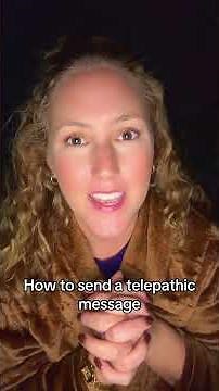 How to send a telepathic message
