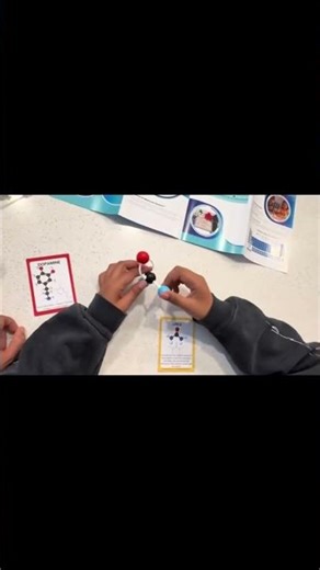 Watch chemistry coming to life with our molecular modeling kit #AtomicAdventuresLab #stem education