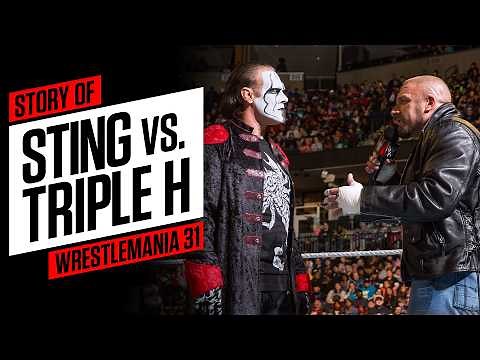 The story of Sting vs. Triple H at WrestleMania 31