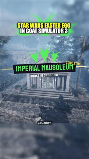 CRAZY Star Wars Easter Egg in Goat Simulator 3