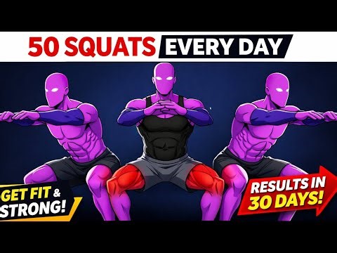 Doing 50 Squats Every Day for 30 Days… Here’s What REALLY Happens