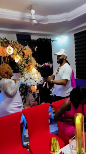 Groom's Surprise for Bride at Bridal Shower Celebration