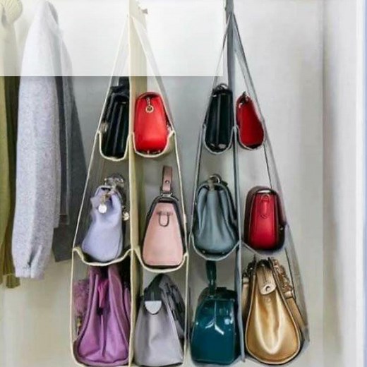 5 ways to organize your purse collection in Style and in Order #storage #purse #closetgoals