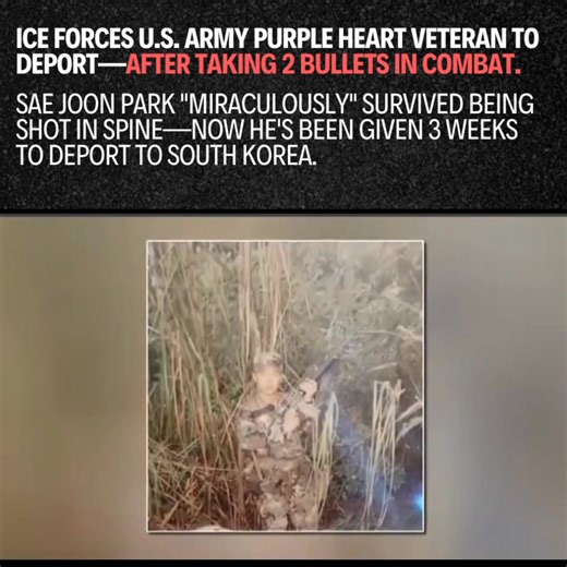 612K views · 22K reactions | ICE forces U.S. Army Purple Heart...