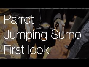 Parrot Jumping Sumo at #CESlive: Insane leaping fun!