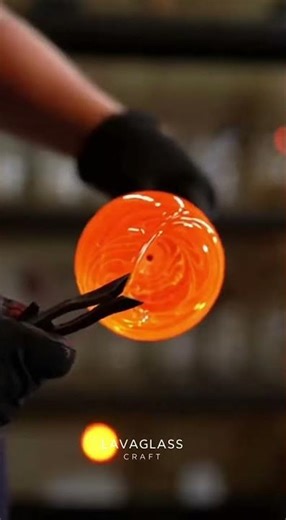 Behind the Scenes | Hand-Blown Glass Lamp Creation