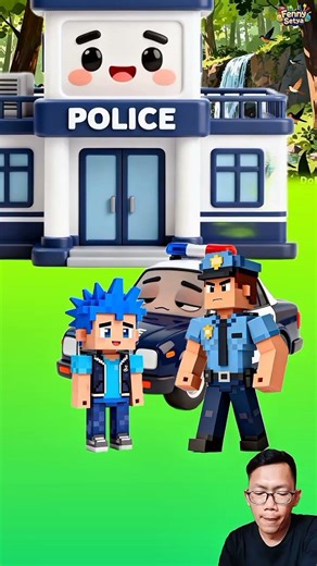 Police officer, I saw a criminal #cartoon #animation #funny