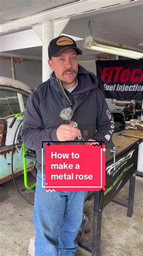 How to make a rose made out of metal!! @Forney Industries @sheetmetalsamurai #diy #crafts #welding #art #project