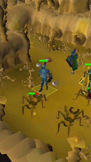OSRS Best Place To Train Your Melee Skill: F2P #osrs #shorts #videogames