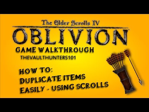 Oblivion: Duplication Glitch