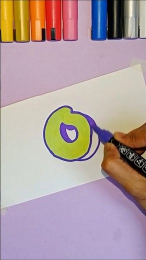 How to Draw Graffiti Letters (Easy Tutorial) 🎨 | Graffiti Letter 'O'