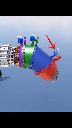 F35B's nozzle incredible engineering! How's it work? #aviationengineering | Mind Twist