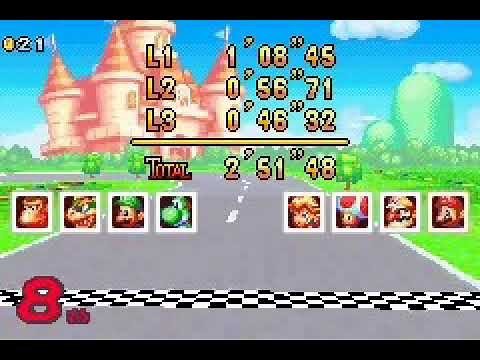 Mario Kart: Super Circuit (GBA) - Game Over Reversed