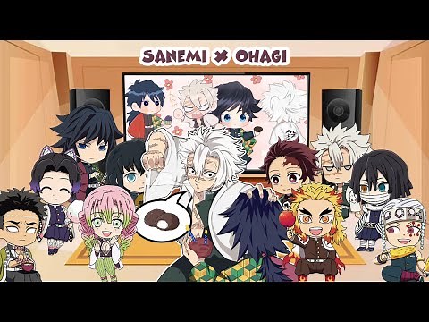 Hashiras React to Sanemi x Ohagi Ships | ft. Giyu MAD (Demon Slayer)