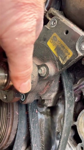 Range Rover l322 4.2 Supercharged rear belt replacement