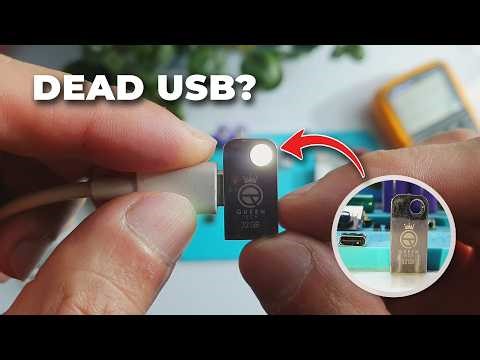 DIY Bright Flashlight from a Dead USB Drive (USB & Type-C Powered!)