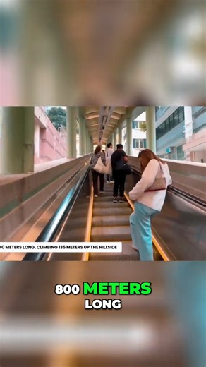 World's LONGEST Outdoor Escalator Ride! Hong Kong's Secret