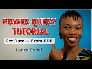 "The BEST Way to Import PDF Tables into Excel (Power Query Hack)"