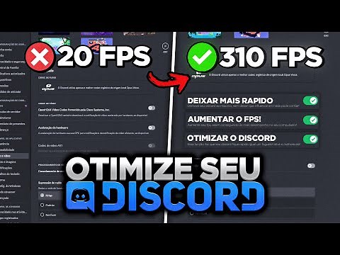 COMO OTIMIZAR O DISCORD E DEIXAR MAIS LEVE! PASSO À PASSO PARA TIRAR LAG