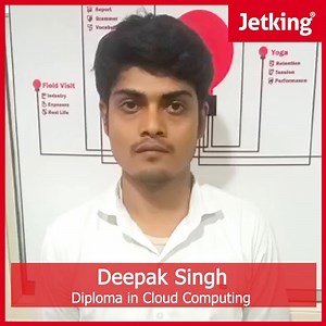 Hear what one of our proud students, Deepak Singh had to say about Jetking. We wish he would keep upskilling and fast-track his future career. Learn More: https://jetking.com/courses #Jetking #Hardware #Networking #StudentTestimonial #Courses #UpSkill | Jetking