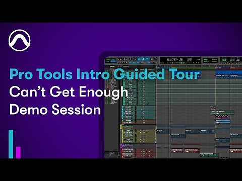 Pro Tools Intro Guided Tour "Can't Get Enough" Demo Session